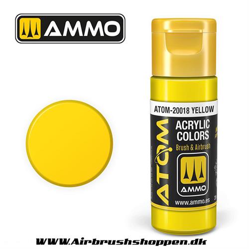 ATOM-20018 Yellow  -  20ml  Atom color